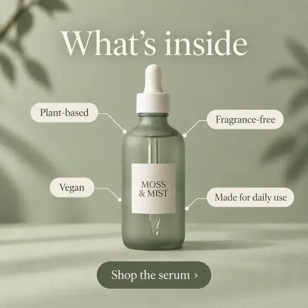 Ingredient call-out ad