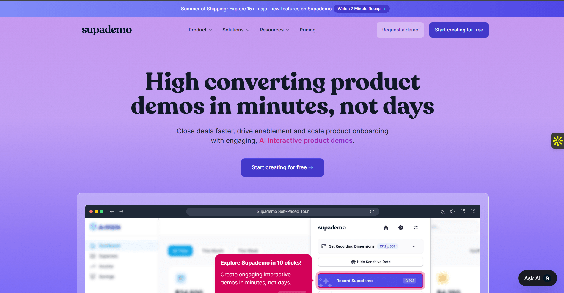 Supademo Platform