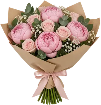 Blush Peony bouquet