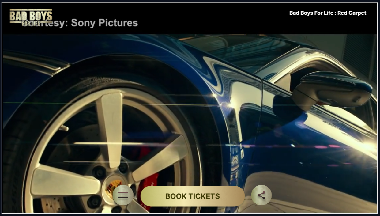 Bad Boys for Life Interactive Experience