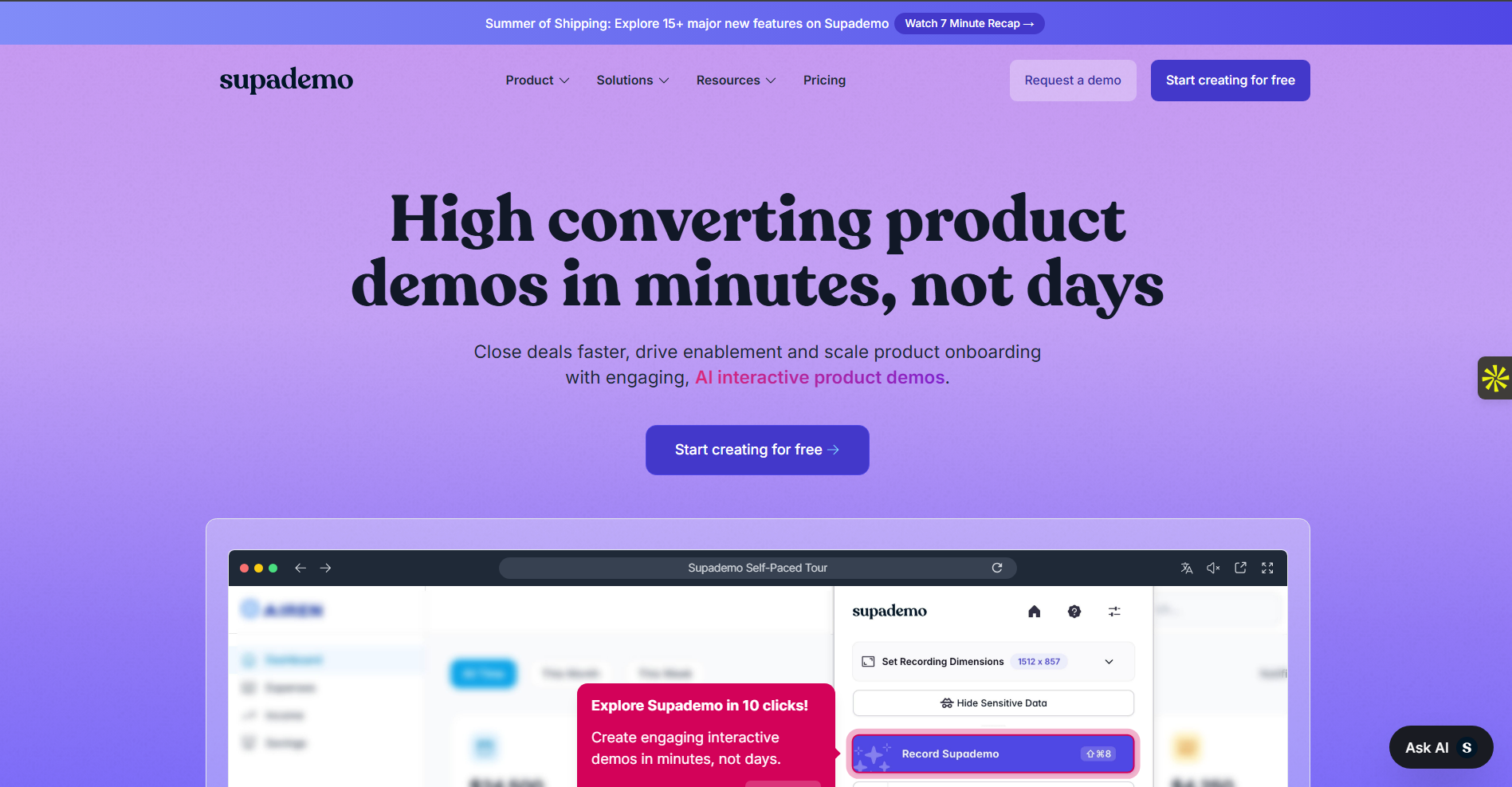 Supademo Platform