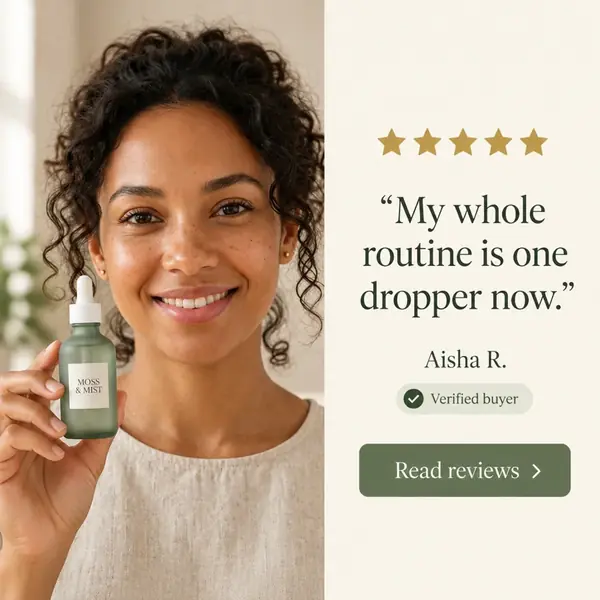 Customer review ad